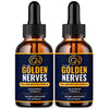 Image of Golden Nerves Drops Advanced Nerve Health Max Support GoldenNerves 60 Servings