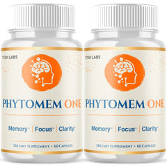 (2 Pack) Phytomem One Advanced Brain Supplement PhytomemOne 120 Capsules