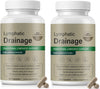 Image of (2 Pack) Lymphatic Drainage Supplement, Lymphatic Drainage Capsules with Dandelion, Burdock, Cleavers & Echinacea, Supports Bloating, Fluid Balance & Daily Lymphatic Wellness – 240 Capsules