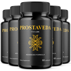 (5 Pack) Prostaveda Advanced Prostate & Bladder Support Prosta Veda 300 Capsules