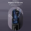 Image of LCD wireless straightening comb rechargeable ceramic electric comb straightener portable negative ion non damaging heating comb