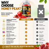 Image of (5 Pack) Honey Peak Gelatin ACV Gummys 1000MG HoneyPeak Supplement 300 Gummies