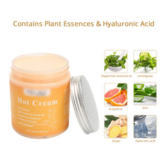 250ML 87% Organic Anti-Aging Hot Cream Gel for Body and Facial Skin Lifting