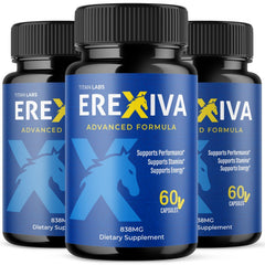 (3 Pack) Erexiva Advanced Male Health Support Supplement Ere Xiva 180 Capsules