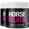 Image of (2 Pack) Horse Gelatin Powder Male Support Supplement HorseGelatin 60 Servings