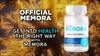 Image of (1 Pack) Memora Advanced Natural Brain Support Supplement 60 Capsules