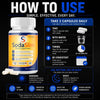 Image of (1 Pack) SodaSlim Advanced Energy & Fitness Support Formula Soda Slim 60 Capsules