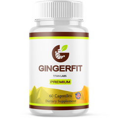 (1 Pack) GingerFit Advanced Energy & Fitness Support Formula Ginger Fit 60 Capsules