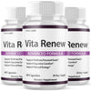 Image of (3 Pack) Vita Renew Advanced Energy & Fitness Support Formula VitaRenew 180 Capsules