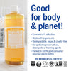 Image of Pure-Castile Liquid Soap (Citrus, 32 oz, 2-Pack) - Regenerative Organic Certified Oils, 18-in-1 Versatility for Body, Hair, Laundry, Pets, and Dishes, Concentrated, Vegan, Non-GMO