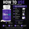Image of SlimSet Pills Advanced Energy & Fitness Support Supplement Slim Set 120 Capsules