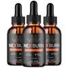 Image of (3 Pack) NexBurn Drops Natural Health & Fitness Supplement Nex Burn 90 Servings