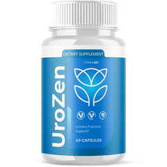 (1 Pack) UroZen Advanced Prostate & Bladder Support Supplement Uro Zen 60 Capsules