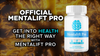 Image of (1 Pack) Mentalift Pro Brain Support Formula Menta Lift Pro 60 Capsules