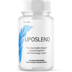 (1 Pack) LipoSlend Pills Advanced Energy & Fitness Supplement Lipo Slend 60 Capsules