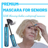 Image of Vibely Mascara and Mascara for Older Women 60 Plus, 2 in 1 Waterproof Black