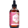 Image of Rosehip Seed Oil - 4 Oz Pure Unrefined Cold Pressed Oil for Face, Body, and Hair - Nighttime Moisturizer for Skin and Nails