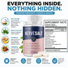 Image of (1 Pack) NerveSalt Nootropic Natural Nerve Support Formula Nerve Salt 60 Capsules
