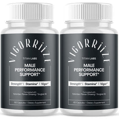 (2 Pack) Vigorriize Advanced Male Health Support Supplement Vigor Riize 120 Capsules