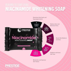 Prestige International Niacinamide Lotion + 1 Bar Niacinamide Soap
