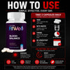 Image of FitWell Advanced Natural Blood Health Support Supplement Fit Well 120 Capsules