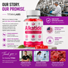 Image of (5 Pack) Alkatide ACV Gummys 1000MG Advanced Alka Tide Supplement 300 Gummies