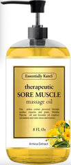 Aceite Para Masaje Alivia El Dolor Muscular Y Articulaciones Con Rodillo De Bola