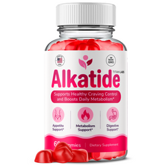 (1 Pack) Alkatide ACV Gummys 1000MG Advanced Alka Tide Supplement 60 Gummies