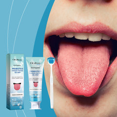 Oralhoe Tongue Coating Cleaning Set Easily Clean Tongue Coating Hygiene Clean Odor Care Oral Care Set