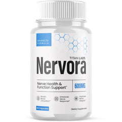 (1 Pack) Nervora Natural Brain Support Supplement Nerv Ora 60 Capsules
