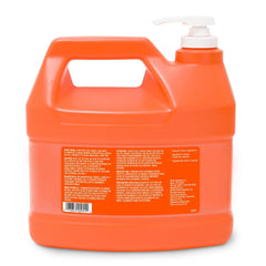 Natural Orange Pumice Hand Cleaner, 1 Gallon Quick-Acting Lotion with Pumice Pump Bottle (Single Pack) – 0955-02