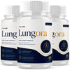 Image of Lungora Advanced Lungs Health Support Vitamin Supplement Lung Ora 180 Capsules