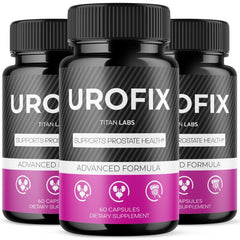 (3 Pack) Urofix Advanced Prostate & Bladder Support Formula Uro Fix 180 Capsules