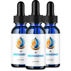 Hidragenix Advanced Wellness Drops - 2024 Formula, 3-Pack for 3-Month Supply