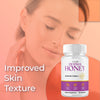 Image of (2 Pack) Derma Honey Pills Advanced Formula Support Healthy Skin DermaHoney 120 Capsules