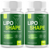 Image of (2 Pack) Lipo Shape Advanced Energy & Fitness Support Formula LipoShape 120 Capsules