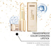 Image of OUHOE Gold Leaf Color Change Nourishing Lip Balm, Nourishing Moisturizing Hydrating Glass Soft Moisturizing Lip Skin Non-Greasy Lip Balm