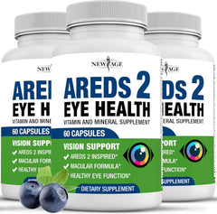 New Age Areds 2 - 6000mg (3 Pack-180 Count)