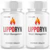 Image of (2 Pack) Lipporyn Pills Advanced Energy & Fitness Formula Lippo Ryn 120 Capsules