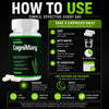 Image of CogniMary Natural Brain Health Support Formula Cogni Mary 180 Capsules