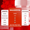 Image of (5 Pack) Balansvia Advanced Blood Support Max Supplement Balans Via 300 Capsules