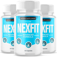 (3 Pack) NexFit Advanced Energy & Fitness Support Formula Nex Fit 180 Capsules