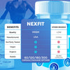 Image of (3 Pack) NexFit Advanced Energy & Fitness Support Formula Nex Fit 180 Capsules