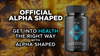 Image of (1 Pack) Alpha Shaped Advanced Natural Brain Support AlphaShaped 60 Capsules