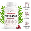 Image of 3 Pack - Alevia Pomegranate Capsules 60ct Organic Extract Antioxidant-US