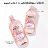 Image of Micellar Water with Rose Water and Glycerin, Hydrating Facial Cleanser & Makeup Remover, for All Skin Types, Vegan, Cruelty Free, 13.5 Fl Oz (400Ml), 1 Count