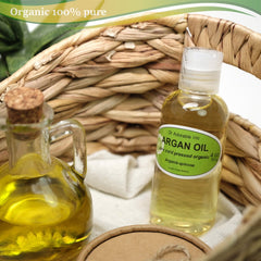 4 oz Organic Cold Pressed Argan Oil from Marrakesh - Hair and Skin Care with Free Shipping