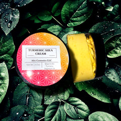 Turmeric Cream with Kojic Acid for Skin Brightening and Dark Spot Reduction