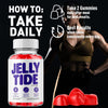 Image of (3 Pack) Jelly Tide ACV Gummys 1000MG Advanced Supplement JellyTide 180 Gummies