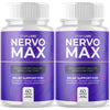 Image of (2 Pack) Nervo Max Nootropic Natural Nerve Support Formula NervoMax 120 Capsules